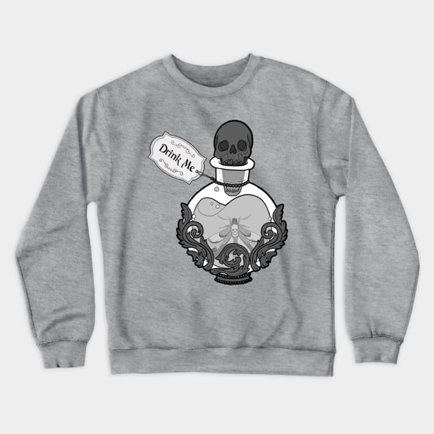 Drink me Crewneck Sweatshirt by ACDesigns